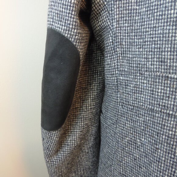 Vintage Bacharach Wool Tweed Men's 46R Sorts Coat Costumer Union Label Collectib - Picture 13 of 16